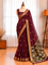 Raga Silk Saree with Zari & Thread Weaving Work