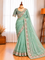 Premium Net Saree with Heavy Embroidery, Sequin & Diamond Work