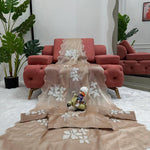 Beautifull Jimmy Choo With Thread & Sequience Work Saree