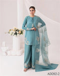 Pure Natural Crape Silk Embroidery Work Top Plazzo