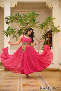 Navratri Soecial Real Mirror Work With Codi Lace Work Gown