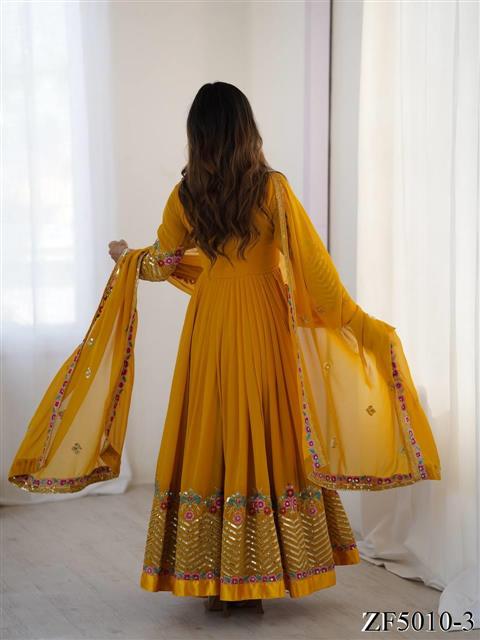 Beautifull Wear Heavy Georgette Multy Embroidery Work Top