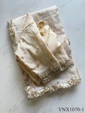 Tissue Silk Fabric With Embroidery Work Saree