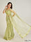 Net Fabric Sequins With Dori Work Saree