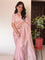 Pink Color Jimmi Choo Beautifull HandWork Saree