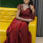 Premium Wear Space Silk Saree