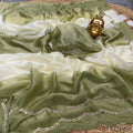 Beautifull Space Silk With Jarkhan Work Saree