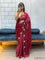 Space Silk With Hart Loving Daimond Cut Work Saree