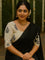 Space Silk With Silky Latkan Khadi Work Saree