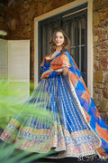 Pure Jimmy Organza Silk Digital Printed Work Gown