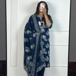 Pure Reyon Fabric Embroidery Work Top Pent