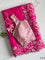 Rani Pink Color Premium Chanderi With Embroidery Work Saree
