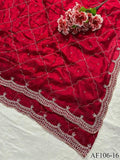 Pure Soft Fandy Silk With Daimond Khatli Work Saree