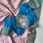 Pure Banarasi Silk With Weaving Flower Design Saree