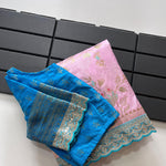 Pure Banarasi Silk With Weaving Flower Design Saree
