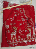 Very Soft Elegent Embroidery Work Saree