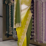 Elegent Teby Silk With Pedding Print Work saree