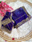 Pure Soft Zimmy Choo Embroidery Sequience Work Saree