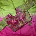 Beautifull Elegent Rich Look With Coding Embroidery Work Saree