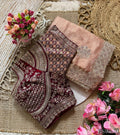 Beautifull Chiffon With Thread Embroidery Work Saree