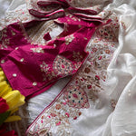 Most Viral Fandy Silk With Luxurious Shine Golden Embroidery Saree