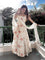 Beautifull Faux Georgette Thread With Sequience Work Anarkali Set
