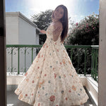 Beautifull Faux Georgette Thread With Sequience Work Anarkali Set