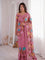 Beautifull Viscos Crunchy Silk With Embroidery Work Saree