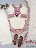 Beautiful Soft Rich Pure Heavy Georgette With Embroidery Thread Work Suit Set