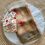 Beautiful Soft Rich Pure Organza Silk With Floral Digital Print Work Saree