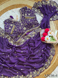 Soft Rangoli Crush Designer Saree