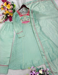 New Arrival SalsaButt Silk With Embroidery Work Top Pent