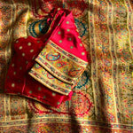 Pure Viscose Wedding Special Saree With Ready Made Blouse
