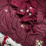 Beautifull Chiffon With Premium Chiffon With Reahsm Work Saree