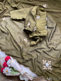 Beautifull Chiffon With Premium Chiffon With Reahsm Work Saree