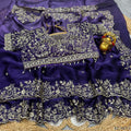 Beautifull Shade Space Silk With Zari Work Saree