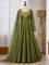 French Embroidered Gown Suit Set
