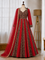 Blooming Georgette Embroidered Gown Suit Set
