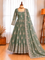 Fendy Silk Gown with Sequin Embroidery & Full Flair Dupatta