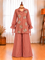Slasa Silk Beaded & Sequin Embroidered Top with Palazzo