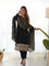 Heavy Sequence Embroidered Vichitra Silk Blend KurtI
