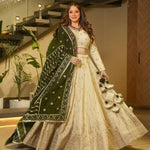 Wedding Wear Sequence Work Lehenga 3 MTR Flair With CancanAnd Canvas Patta With Contrast Colour Dupatta
