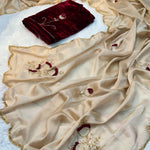 Soft Rangoli Silk With Handwork Saree