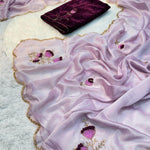 Soft Rangoli Silk With Handwork Saree
