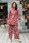 Summer Wear With Cotton Blend Co-ord Set