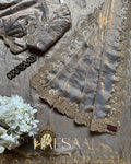 Rich Wear Space Silk With Coding Work Saree