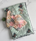 Pure Tabi Silk Swan Design With Butterfly Design Saree