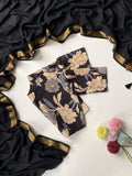 Pure Mul Cotton Beautiful Jacquard Border Work Saree