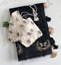 Premium Quality Premium Chanderi With Butterfly Work Saree