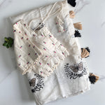 Premium Quality Premium Chanderi With Butterfly Work Saree